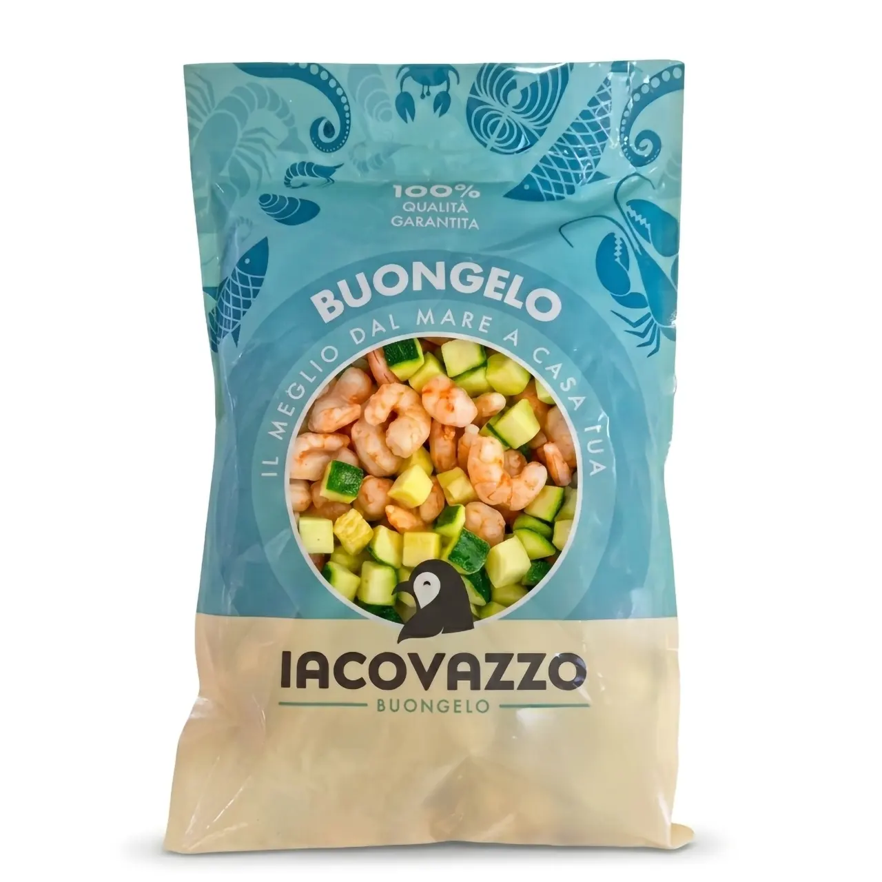 Gamberi e zucchine