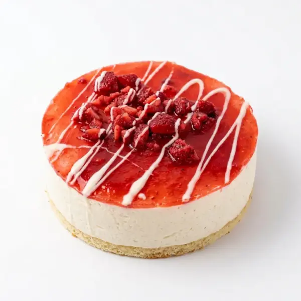 Torta semifreddo crema e fragola